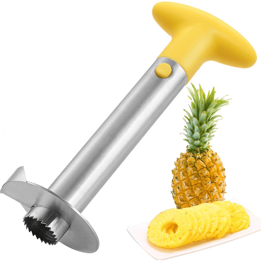 3 Pcs Time-saving Pineapple Corer  Stainless Steel Pineapple Core Remover Tool for Home Kitchen