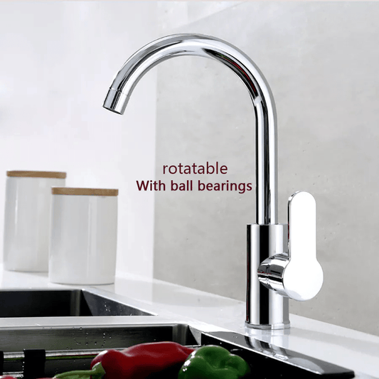 Single Handle Water Faucet For Dishwashing, Cold And Hot Water Dual-Purpose Sink Tap 1Pc