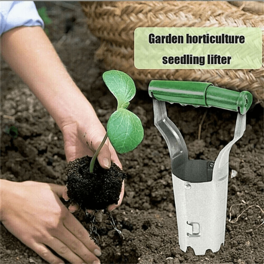 2 Pcs Bulb Planter Planting Tools With Automatic Soil Release And Depth Marker For Planting Tulips, Daffodils, Dahlias