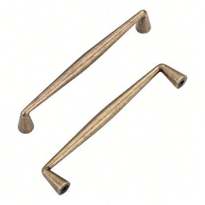 2 Pack Antique Brass Cabinet Pulls Kitchen Cabinet Handles Vintage Drawer Pulls Kitchen Handles For Cabinets Pulls Drawer Handle