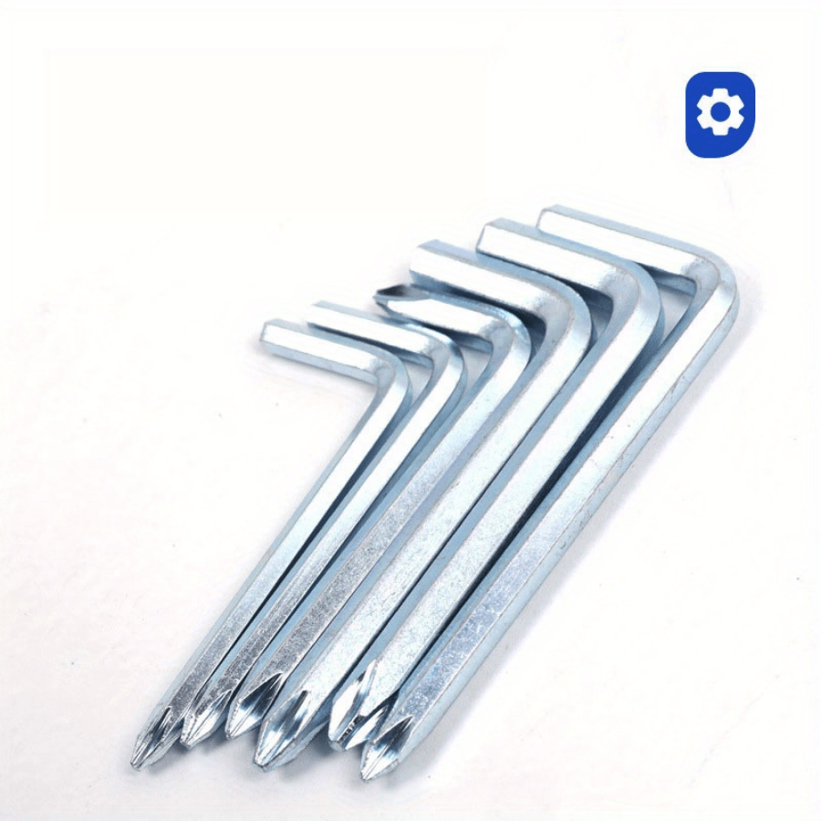 20 Pick L-shaped Phillips Allen Wrench Matching Scooter Hex Tool Galvanized Allen Screwdriver