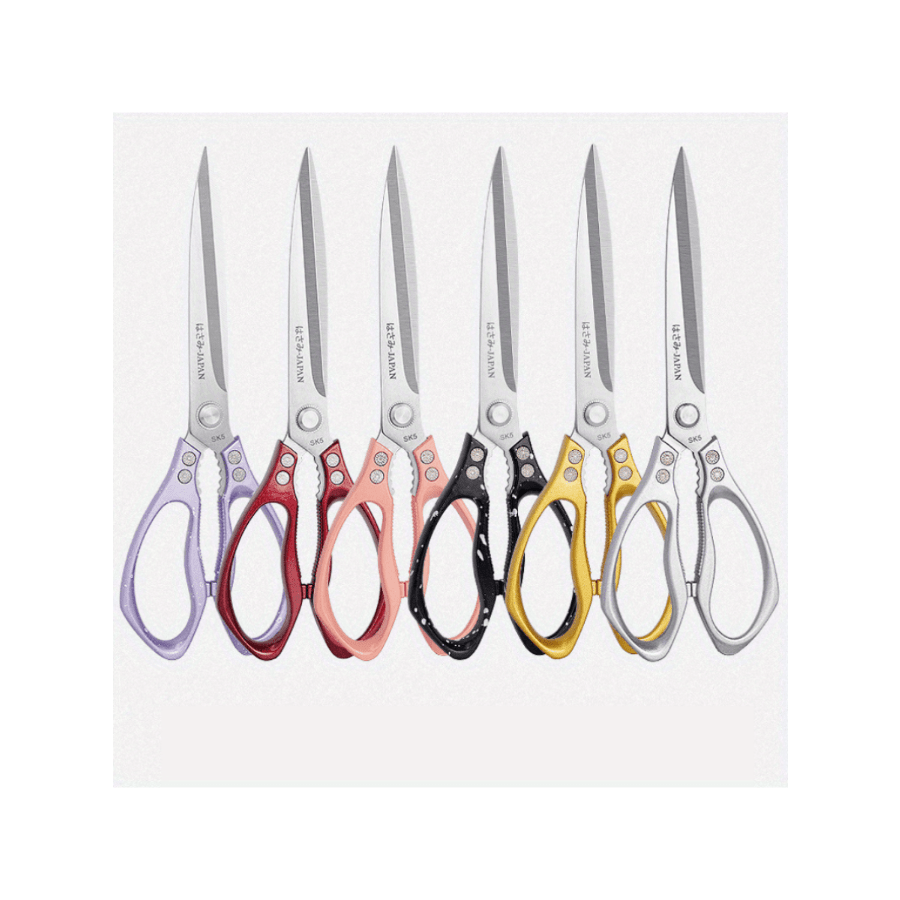 2 Pcs Kitchen Scissors Heavy Duty Sharp Kitchen Shears Dishwasher Safe Multipurpose Cutting Scissors for Meat Chicken Fish Poultry Herbs Bread